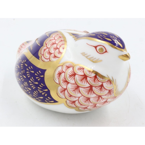 175 - Royal Crown Derby quail, no cracks or chips. UK P&P Group 1 (£16+VAT for the first lot and £2+VAT fo... 