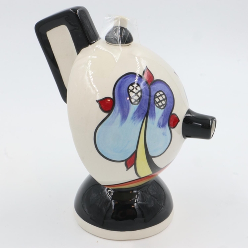 224 - Lorna Bailey teapot in the Lakeside pattern, no cracks or chips, H: 20 cm. UK P&P Group 2 (£20+VAT f... 