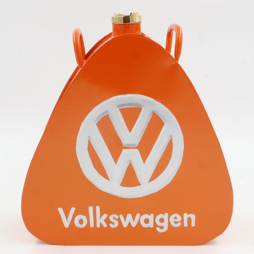 242 - Orange Volkswagen 5L petrol can. UK P&P Group 3 (£30+VAT for the first lot and £8+VAT for subsequent... 