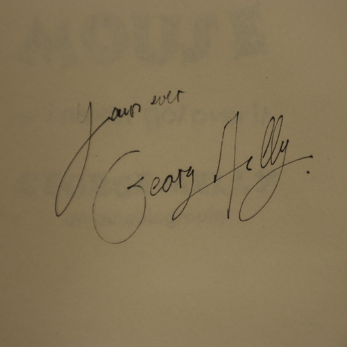 313 - Signed first edition George Melly autobiography, Scouse Mouse. UK P&P Group 1 (£16+VAT for the first... 