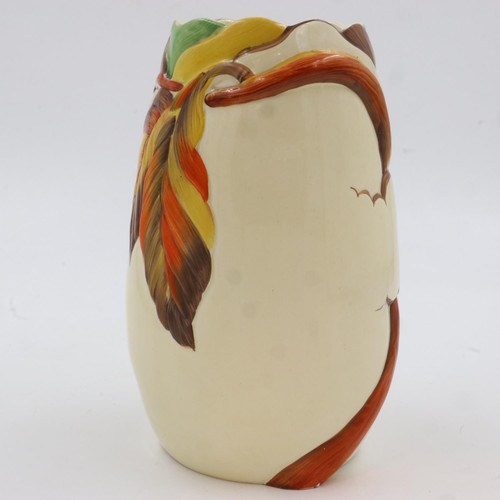 226 - Tall Clarice Cliff vase, not cracks or chips, H: 28 cm. UK P&P Group 2 (£20+VAT for the first lot an... 