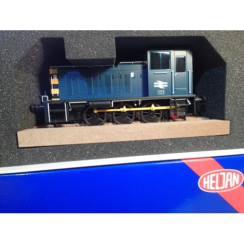 2034 - Heljan 2073, class 03 diesel, conical exhaust, blue, un-numbered, excellent condition, no paperwork,... 