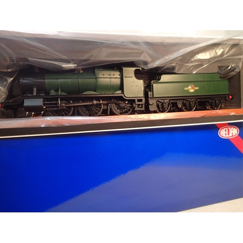 2047 - Heljan O gauge 4313, class 43XX, unlined green, late crest, un-numbered, as new/boxed. UK P&P Group ... 
