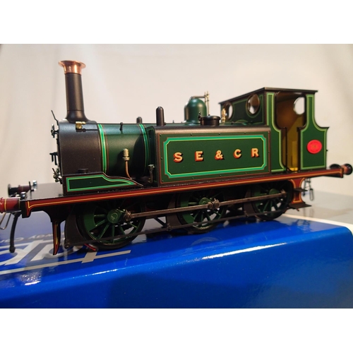2057 - Dapol O gauge 75-010-013 Terrier tank, S.E.C.R green, boxed as new. UK P&P Group 1 (£16+VAT for the ... 