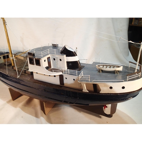 2106A - Billing Boats Nordkap fishing trawler, typical, 1970s North Sea trawler, scale 1/50, L: 81 cm, 19 cm... 