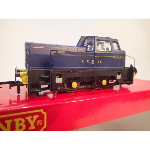 2142 - Hornby R3178, sentinel diesel, National Coal Board, blue livery, D.C.C after market fitted (untested... 