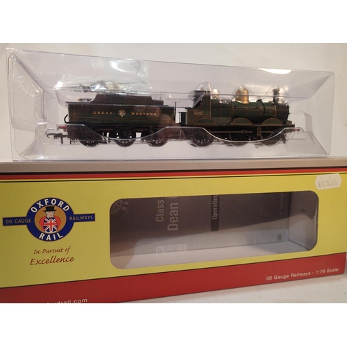 2144 - Oxford Rail DG 001 XS, Dean Goods, 2309, G.W.R lined green, sound fitted, near mint condition, stora... 