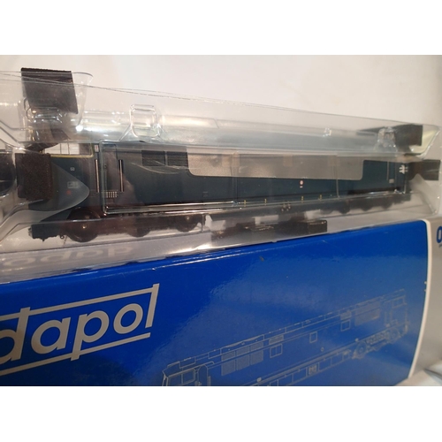 2160 - Dapol OO gauge class 52 diesel, BR blue, D1021, Western Cavalier, near mint condition, in box for We... 