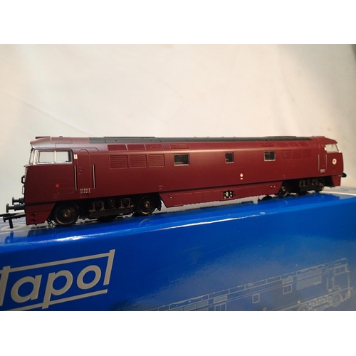 2171 - Dapol OO gauge, 4D-003-006, class 52, maroon, D1065, Western Consort, excellent condition, box with ... 