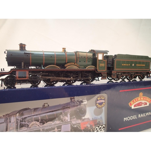 2190 - Bachmann 32-003Z, Hall class, Buffers re-name/number, 4920, Dumbleton Hall, GWR green, excellent con... 