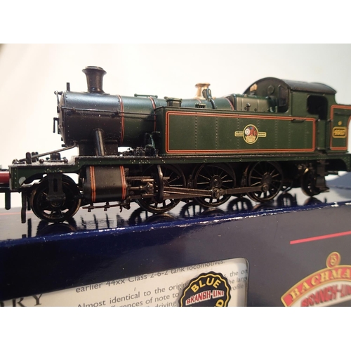 2201 - Bachmann 32-125 DC, class 45XX, Prairie tank, 4507, green, late crest, D.C.C fitted, excellent condi... 