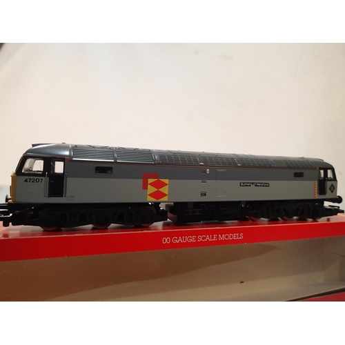 2227 - Hornby R245, class 47 diesel, Sector Grey livery, 47207, Bulmers of Hereford (rub to one decal), exc... 