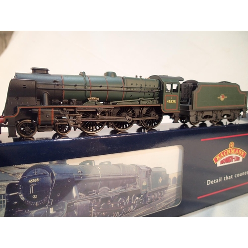 2294 - Bachmann 31-203, rebuilt Patriot, 45528, R.E.M.E, green, early crest, excellent condition, box with ... 