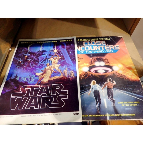 1017 - Star Wars and Close Encounters of the Third Kind magazines (2). UK P&P Group 1 (£16+VAT for the firs... 