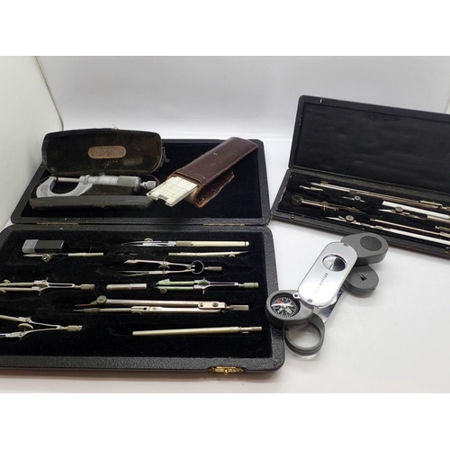 1175 - Selection of precision drawing instruments. UK P&P Group 2 (£20+VAT for the first lot and £4+VAT for... 