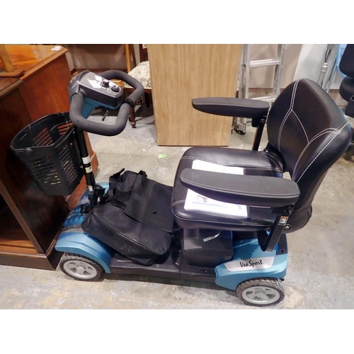 1001A - Rascal VEO Sport with key, two chargers, paperwork and working. (Key in office 8319). Not available ... 