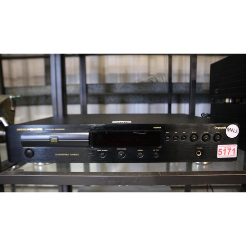 360 - Marantz audiophile CD player Model CD6000OSE, working at lotting. All electrical items in this lot h... 