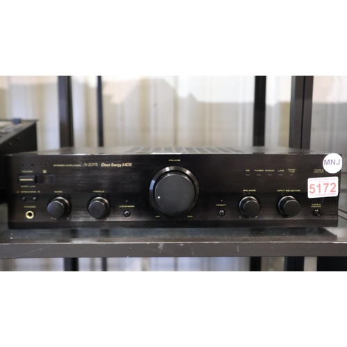 363 - Pioneer stereo amplifier Model A207R, working at lotting. All electrical items in this lot have been... 