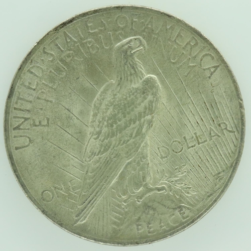 2083 - 1923 American silver Liberty dollar, nUNC. UK P&P Group 0 (£6+VAT for the first lot and £1+VAT for s... 