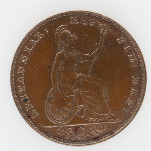 2115 - 1843 farthing of Queen Victoria. UK P&P Group 0 (£6+VAT for the first lot and £1+VAT for subsequent ... 
