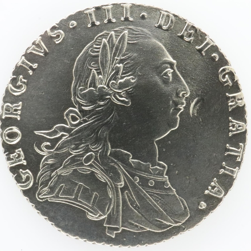 2048 - 1787 silver sixpence of George III - aEF. UK P&P Group 0 (£6+VAT for the first lot and £1+VAT for su... 