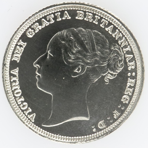 2050 - 1881 silver sixpence of Queen Victoria - EF. UK P&P Group 0 (£6+VAT for the first lot and £1+VAT for... 