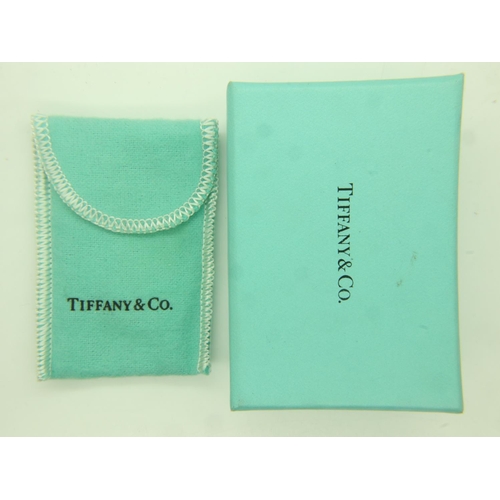 89 - TIFFANY & CO silver money slide clip, boxed. UK P&P Group 0 (£6+VAT for the first lot and £1+VAT for... 