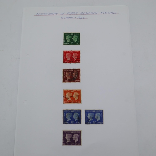 375 - Four King George VI stamps, 2/6 to 10 shilling. UK P&P Group 1 (£16+VAT for the first lot and £2+VAT... 
