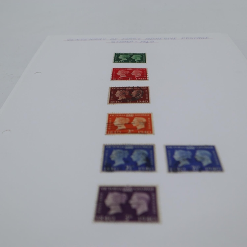 375 - Four King George VI stamps, 2/6 to 10 shilling. UK P&P Group 1 (£16+VAT for the first lot and £2+VAT... 