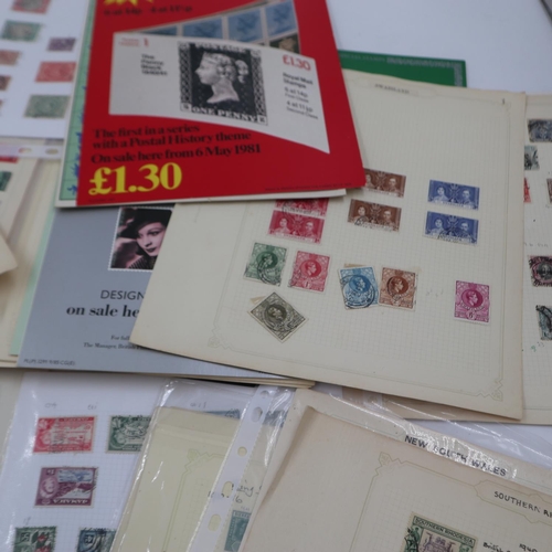 377 - Case of mixed stamps, including full sheets. Without case UK P&P Group 2 (£20+VAT for the first lot ... 