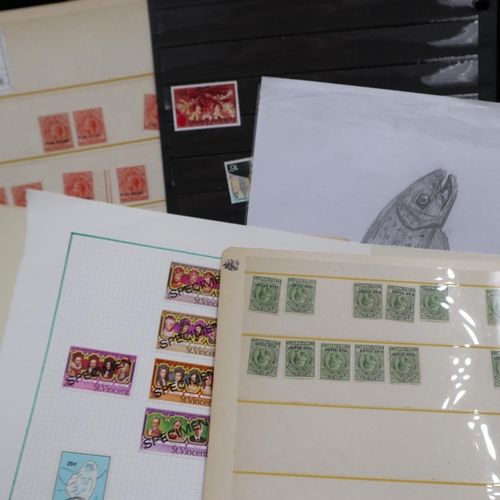 378 - Case of commonwealth stamps, Victorian and later. Without case UK P&P Group 2 (£20+VAT for the first... 