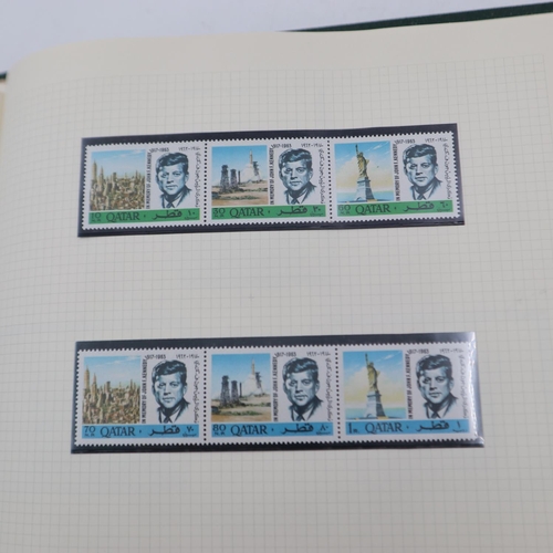 381 - Album Of John F Kennedy world stamps. UK P&P Group 1 (£16+VAT for the first lot and £2+VAT for subse... 