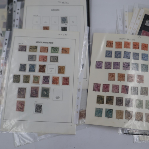384 - Case of GB and commonwealth stamps. Without case UK P&P Group 2 (£20+VAT for the first lot and £4+VA... 