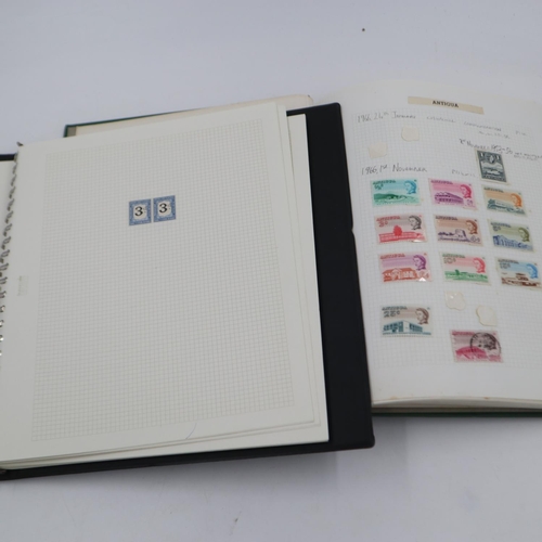 389 - Two commonwealth stamp albums. UK P&P Group 1 (£16+VAT for the first lot and £2+VAT for subsequent l... 