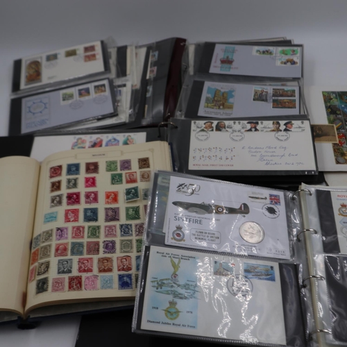 394 - Four books of stamps and first day covers. UK P&P Group 3 (£30+VAT for the first lot and £8+VAT for ... 