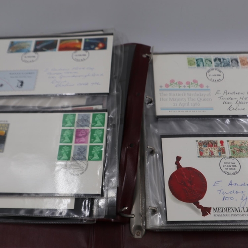 394 - Four books of stamps and first day covers. UK P&P Group 3 (£30+VAT for the first lot and £8+VAT for ... 