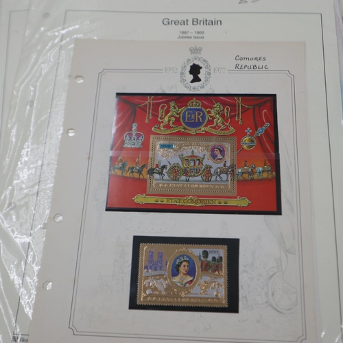 398 - Case of GB and world stamps, Victorian and later. Without case UK P&P Group 2 (£20+VAT for the first... 