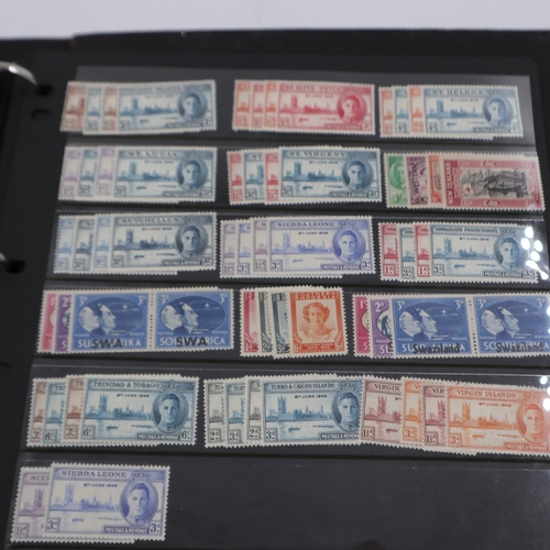 400 - Album of commonwealth mint and used stamps. UK P&P Group 1 (£16+VAT for the first lot and £2+VAT for... 