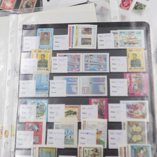 405 - Case of mixed GB and world stamps, Victorian and later. Without case UK P&P Group 2 (£20+VAT for the... 