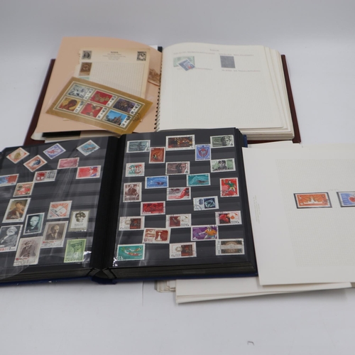 407 - Three albums of Russian stamps, mint and used. UK P&P Group 2 (£20+VAT for the first lot and £4+VAT ... 