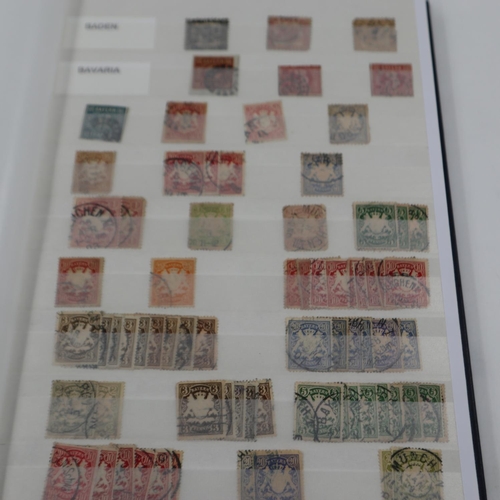 412 - Large German stamp collection including German states, German Empire 1871-1932, WWI occupation of Be... 