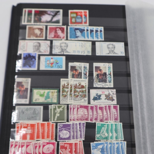 413 - Large in-depth collection of German Federal Republic stamps, mint and used from 1949 until re-unific... 