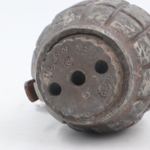 2051 - WWII Operation Market Garden Relic No 36 Mills Grenade. Maker “Vadis” Davis and Brocklesbury, Manche... 