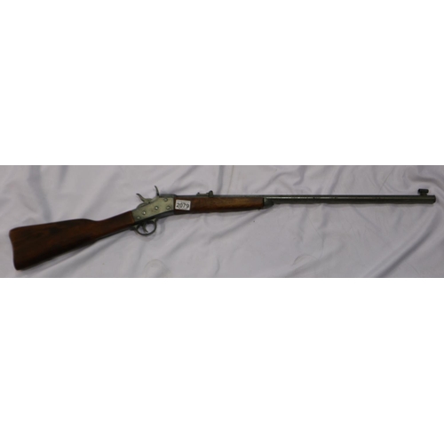 2079 - Replica single-shot rifle. UK P&P Group 3 (£30+VAT for the first lot and £8+VAT for subsequent lots)