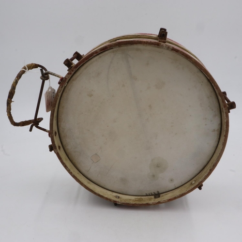 2102 - Third Reich Hitler Youth parade drum, skin a later replacement. UK P&P Group 3 (£30+VAT for the firs... 