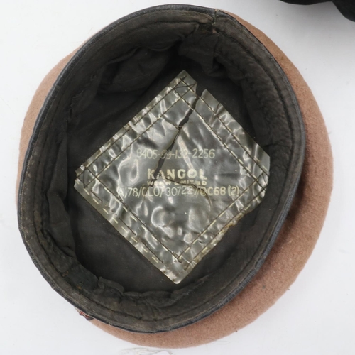 2158 - 1950s SAS Beret. Maker: Kangol. UK P&P Group 1 (£16+VAT for the first lot and £2+VAT for subsequent ... 