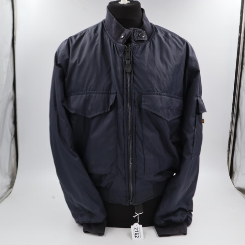 2162 - Vintage Alpha Industries Flight Suit WEP G8, jacket, in navy blue, size M. No rips or tears. UK P&P ... 