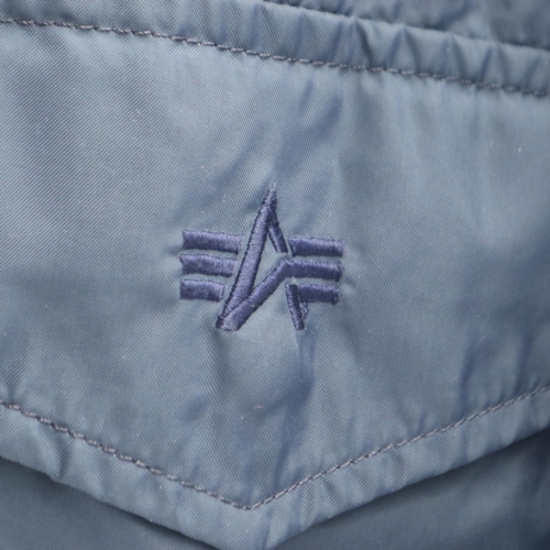 2162 - Vintage Alpha Industries Flight Suit WEP G8, jacket, in navy blue, size M. No rips or tears. UK P&P ... 