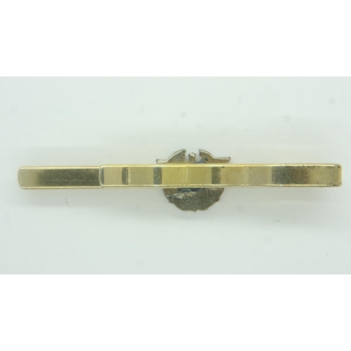 2165 - WWII German Stadt Police tie clip. UK P&P Group 0 (£6+VAT for the first lot and £1+VAT for subsequen... 