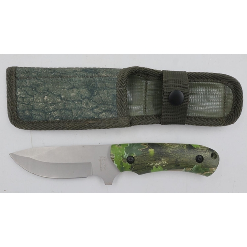 2149I - Jack Pyke model 440 Bushcraft knife with canvas sheath. UK P&P Group 1 (£16+VAT for the first lot an... 